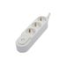 Designstekkerdoos met schakelaar, 3 x 16 A – 0,5 m – wit (SCH)