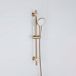 Adema Sparkle 2.0 Glijstangset - 70cm glijstang - ronde handdouche - metalen doucheslang - goud mat
