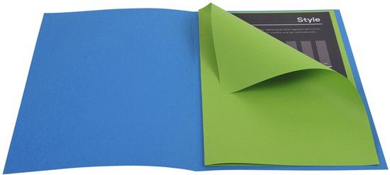EXACOMPTA Class' Kit documentenomslag A4 Blauw/Groen