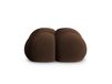 Pouf Velours Chocolat