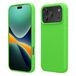kwmobile Limoengroen Siliconen Telefoonhoesje voor Apple iPhone 18 Pro / iPhone 17 Pro