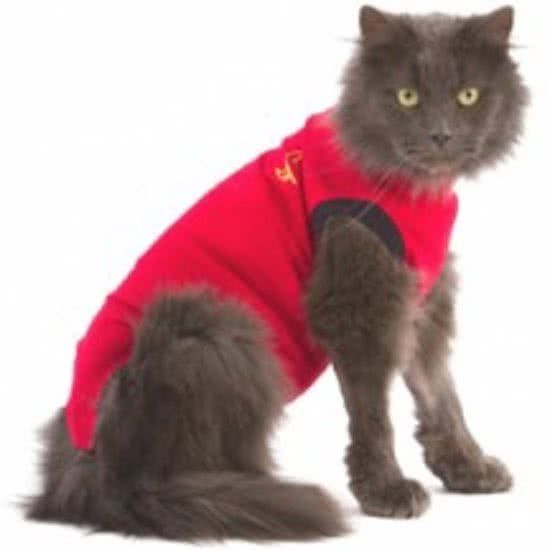 Medical Pet Shirt Kat XXXXS rood