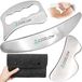 Merkloos Spierschraper Gua Sha massagetool - 3-delig - RVS - Met opbergzakjes