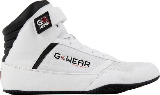 Gorilla Wear Gwear Classic High Tops Sportschoenen - Wit/Zwart - Maat 45 - Mannen