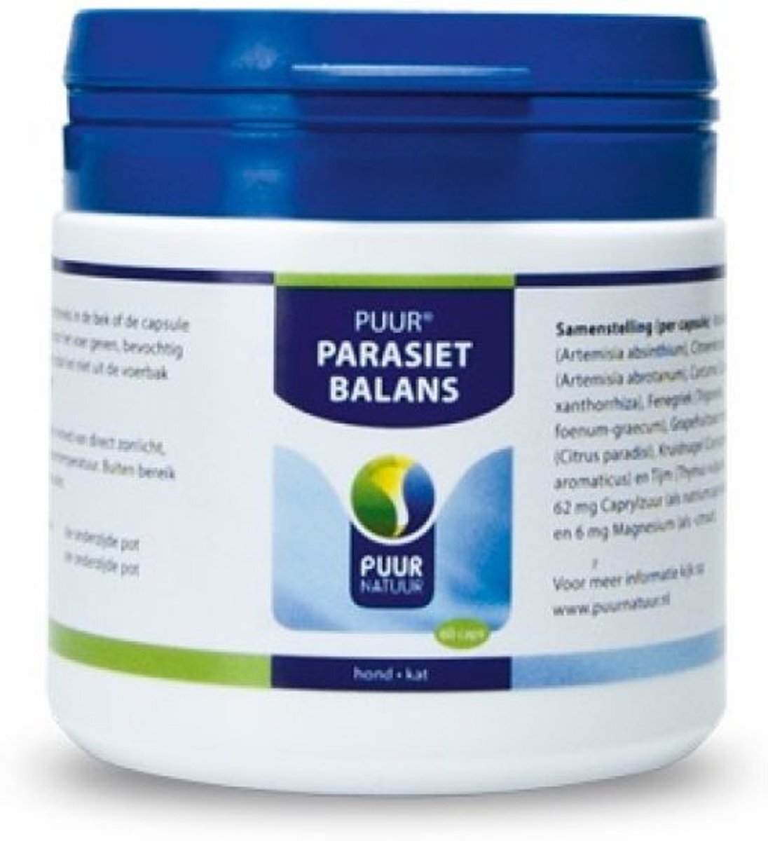 Puur parasiet balans 1 st Ã 60 CAPSULES