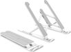 Heble® Verstelbare Laptop Standaard - Zilver/Wit - 10-17 inch - Opvouwbaar