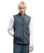 PUMATECH Polarfleece gilet voor Heren, Blauw, Maat L