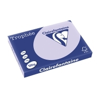 Clairefontaine gekleurd papier lila 120 grams A3 (250 vel)