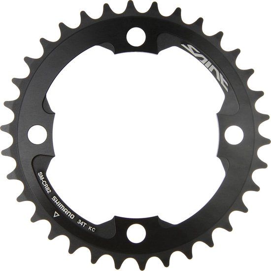 Shimano Saint SM-CR82 kettingblad 38 tanden Zwart Aluminium Mountainbike