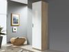 Armoire CELTI 1 porte sonoma/blanc
