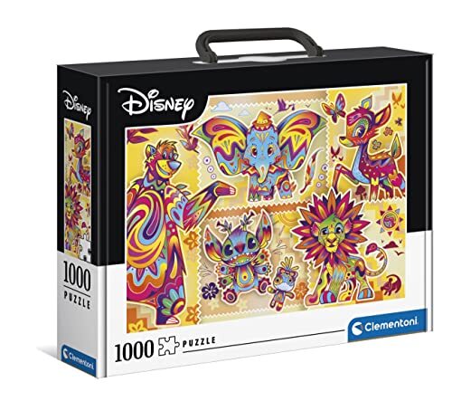 Clementoni - Disney Classics Classics-1000 puzzel voor volwassenen, Made in Italy, meerkleurig, 39677