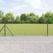 Icecat Grillage hexagonal avec socle en béton 25 x 0,6 m Gris Mesh