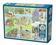 Cobble Hill Puzzle 500 pièces - Joyeux oiseaux du printemps