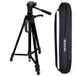 Auronic Tripod - Telefoon Statief - Camera Statief - Tripod Smartphone - Zwart