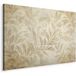 Image - Motif Botanique Avec Feuilles Et Lianes Aux Tons Sable / Feuilles Et Lianes Couleur Sable
