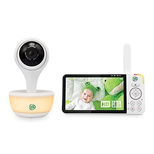 Leapfrog LF815HD Slimme videobabyfoon - 5-inch HD-kleurendisplay, wifi, temperatuur/vochtigheidssensor, wit