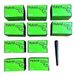 Kogu Set Hybrid Supreme Filters Half pulp Half actieve kool 6,4 mm incl. gratis J.hoes (10x 55 stuks)