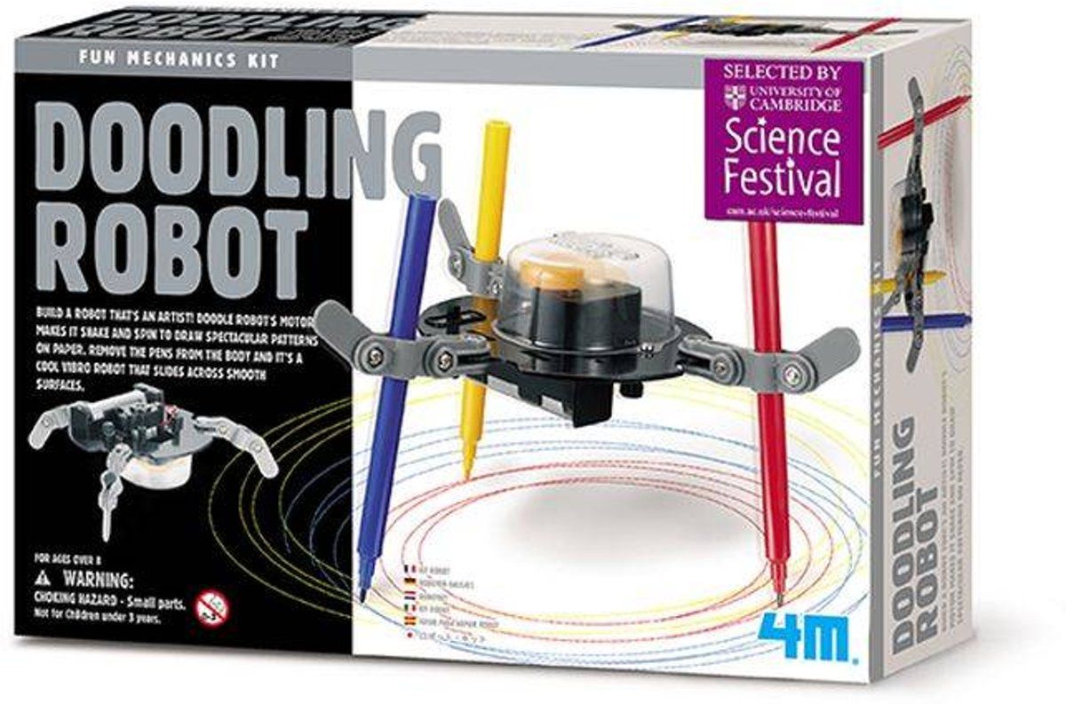 4M Fun Mechanics Kit - Doodle Robot
