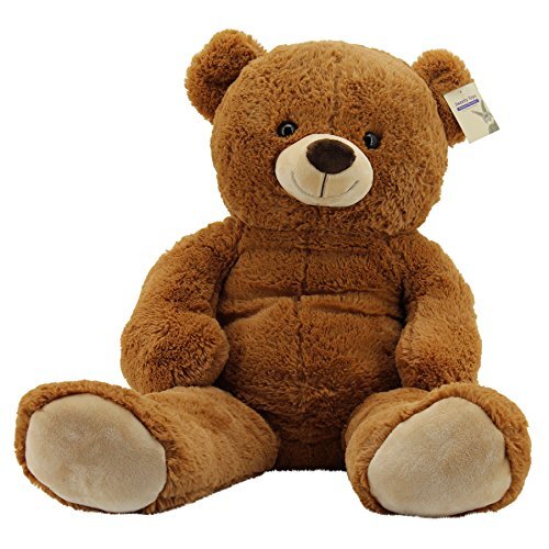 Sweety Toys 10189 XXL Riesen Teddy Teddybär Bär braun Plüschbär super süss Teddybär 100 cm Kuschelbär