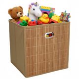 Gerimport Opbergmand/kastmand - 28 liter - naturel - 31 x 31 x 31 cm