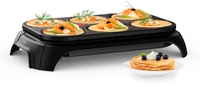 Tefal Crep'Party ECO PY55E810 - Crêpe maker - 6 crêpes - 1000W - Black