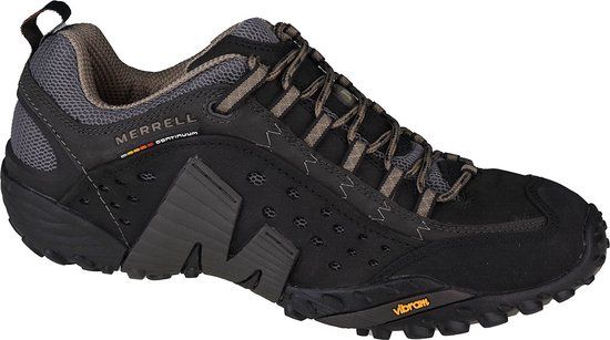 Merrell Intercept Herren Wandelschoenen Outdoor Trekking Schoenen Zwart J73703