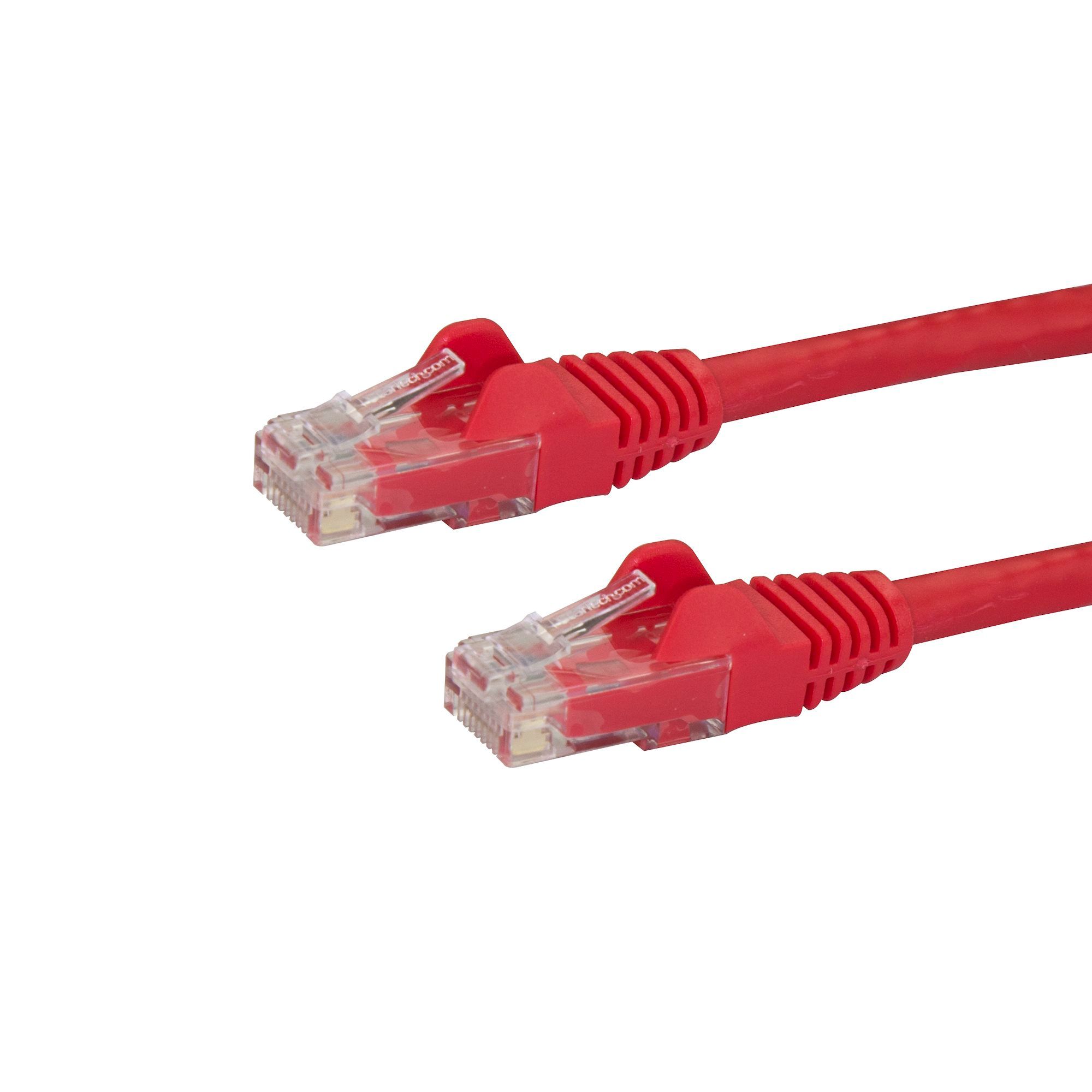 StarTech.com N6PATCH75RD - Netwerkkabel - 22,9 m - Rood
