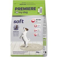 PREMIERE Soft Dry Food Dog Adult Mini Beef 4 kg