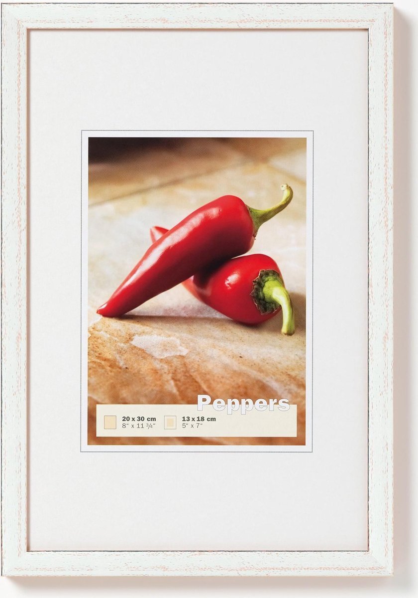 Walther Peppers - Fotolijst - Fotoformaat 40x50 cm - Zilver