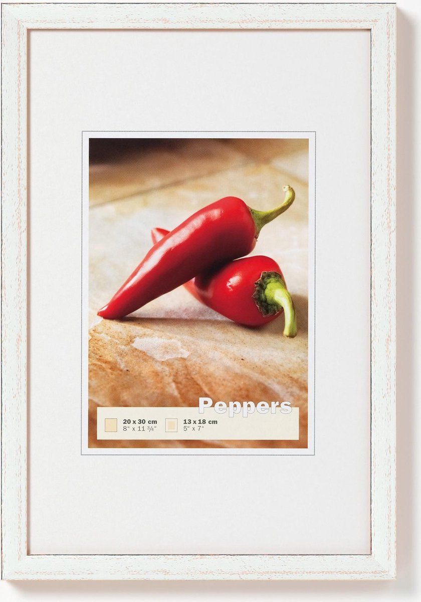 Walther Peppers Fotolijst - Fotoformaat 40x50 cm - Zilver - EAN: 4004122133468