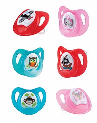 Nûby ID5840MOSN Orthodontische fopspeen 2p, 6-36 m