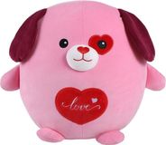 Láskáček Peluche ami - Chien rose, 20 cm