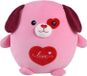 Láskáček Peluche ami - Chien rose, 20 cm