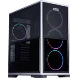 1stPlayer Boîtier Grand Tour E-ATX IF8 ARGB avec panneaux vitrés (Noir)