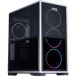 1stPlayer Boîtier Grand Tour E-ATX IF8 ARGB avec panneaux vitrés (Noir)