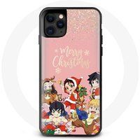 Maniacase Etui voor Iphone 12 Demon Slayer Merry Christmas Poster Anime Manga