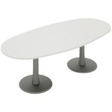 Quadrifoglio Foska Vergadertafel ovaal 200 x 110 cm