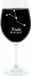 Glaskoch Leonardo wijnglas, 400 ml, decoratief glas, sterrenbeeld Kreeft, cadeau, sfeervol glas met gravure, moodglas, 22 cm