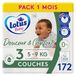 Lotus Baby Natuurlijke zachtheid, luiers, maat 3 (5-9 kg), 1 maand, 172 luiers