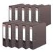herlitz maX.file protect+ 10834463 ordner van polypropyleen, rugbreedte 8 cm, 10 stuks, bruin