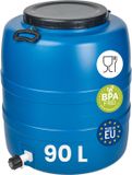 Garronda 90L Vat met Kraan - Blauw