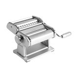 Marcato Atlas+ Verse pastamachine van geanodiseerd aluminium met 4 maten | Lasagne, Fettuccine, Tagliolini en spaghetti, gemaakt in Italië, compatibel met extra accessoires
