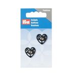 Prym Naai-On Snap Fasteners Hart, Zwart, 9,3 x 4,9 x 0,5 cm