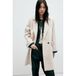 Mango manteau avec laine - beige