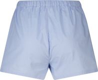 America Today Loungeshort Maud Vrouwen Blauw Effen 100% Katoen XS
