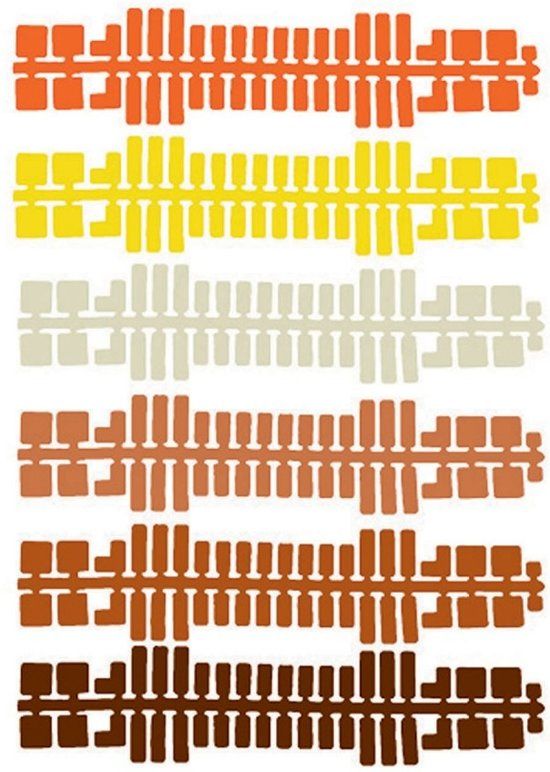 ministeck Kleurstrip set van 9 - 4250250316642