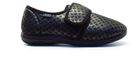 Q Fit Promed Geneve 2 Pantoffels Vrouwen Blauw Geruit Schoenmaat 36