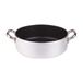 Pentole Agnelli ALSA2106S20 steelpan met handgrepen, aluminium, zilver, 20 cm