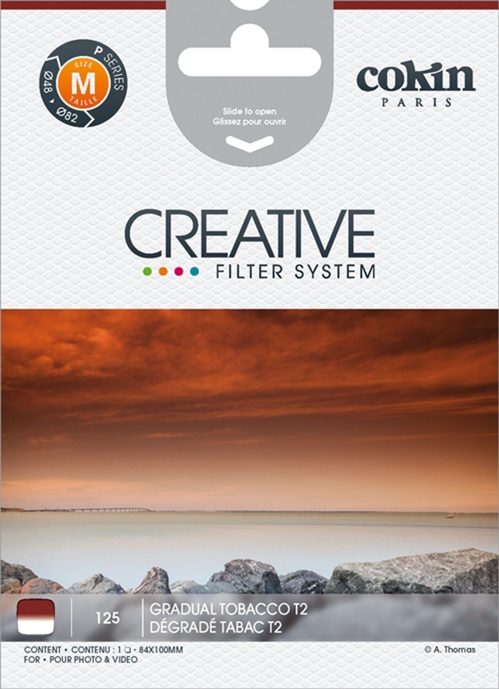 Cokin Z125 - Cameralensfilter - Bordeaux Rood - 1 Stuk