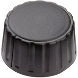 Mentor 4334.6000 Draaiknop Zwart (Ø x h) 36 mm x 18.5 mm 1 stuk(s)